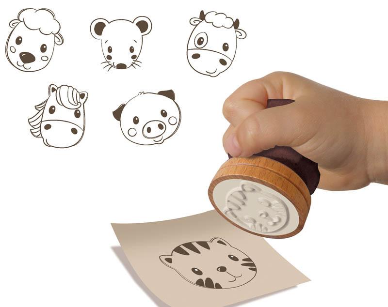 Stamp Set Dou'Dou Animals - Farm