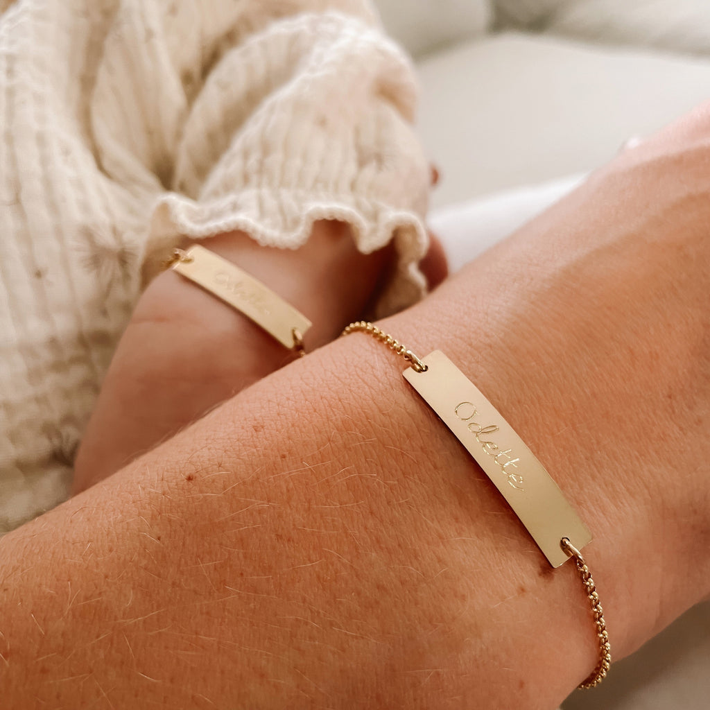 Hanne Detail Personalized Bracelet | Mini bar