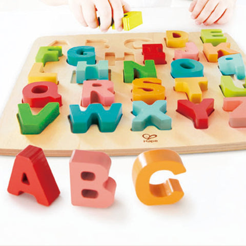 Hape Wooden Inlay Puzzle | ABC