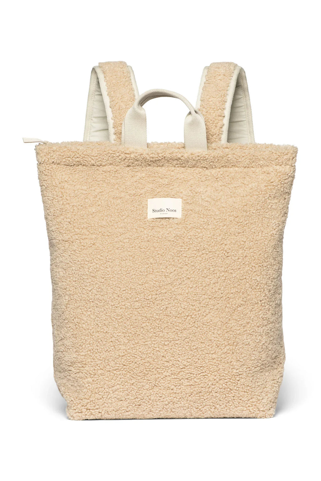 Studio Noos Chunky Teddy Backpack Adults | Ecru teddy