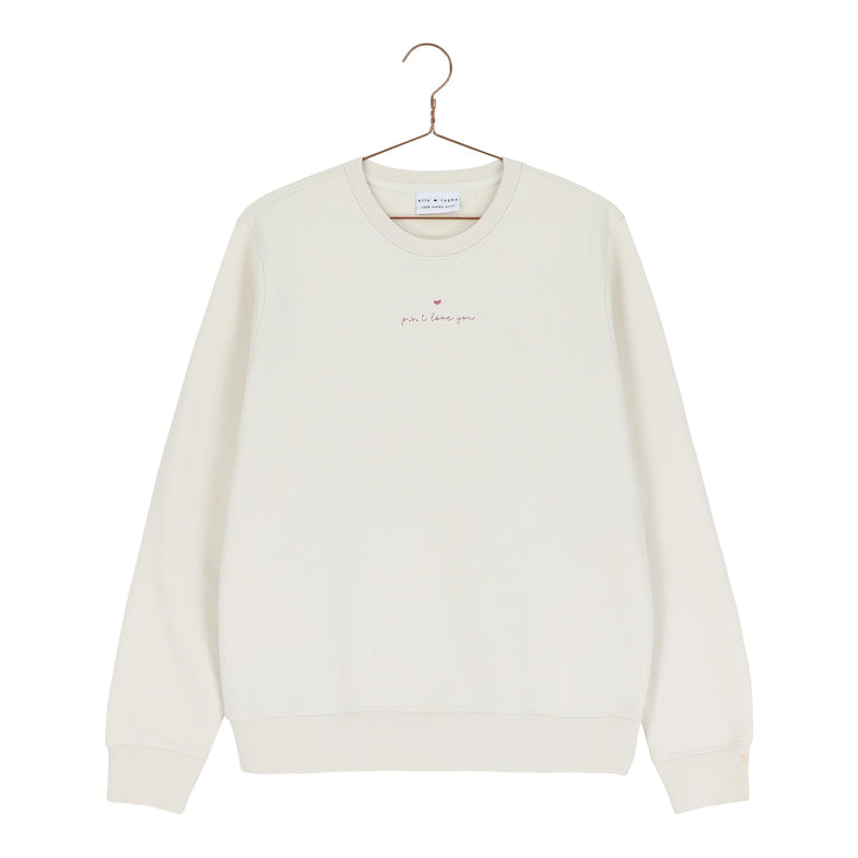 Elle and Rapha Sweater P.S. I Love You | Ivory