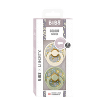 Bibs pacifier latex 0-6 months 2 pack | Eloise - Sage Mix