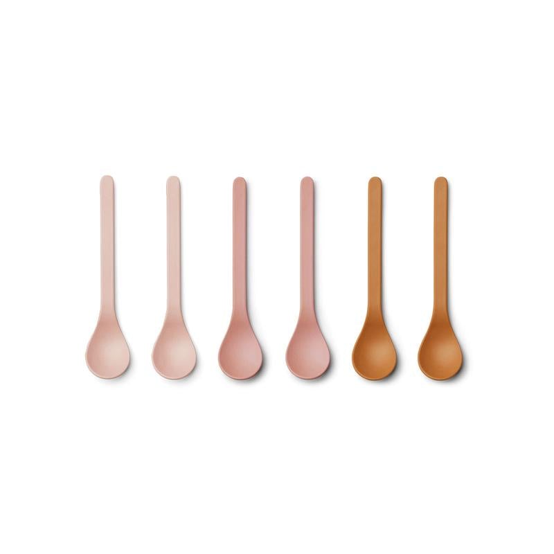 Liewood Erin Set 6 Spoons | Rose Multi Mix