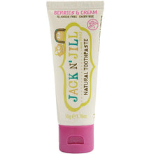 Jack N 'Jill Organic Toothpaste - Berries and Cream