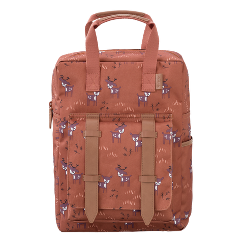 Fresk Backpack Small | Deer Amber Brown