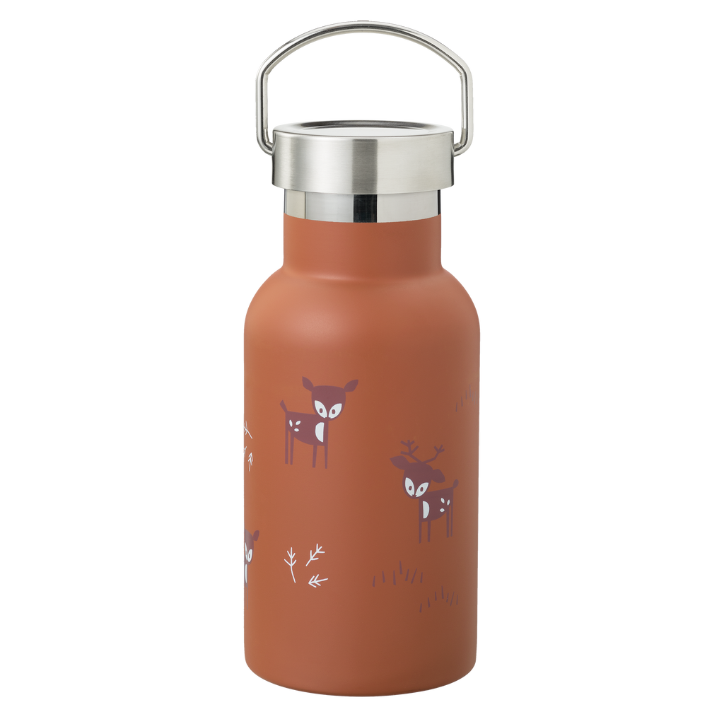 Fresk Thermal drinking bottle 350ml | Deer Amber Brown