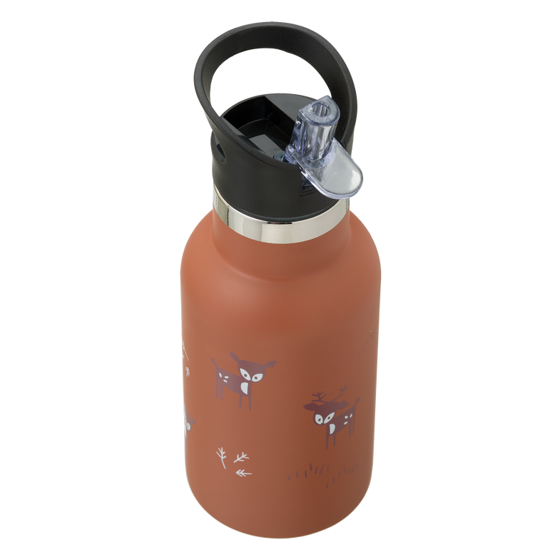 Fresk Thermal drinking bottle 350ml | Deer Amber Brown