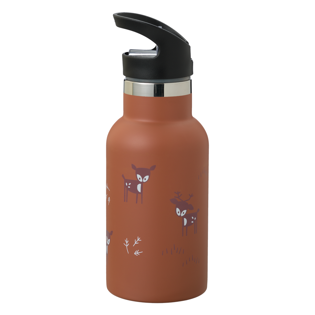 Fresk Thermal drinking bottle 350ml | Deer Amber Brown