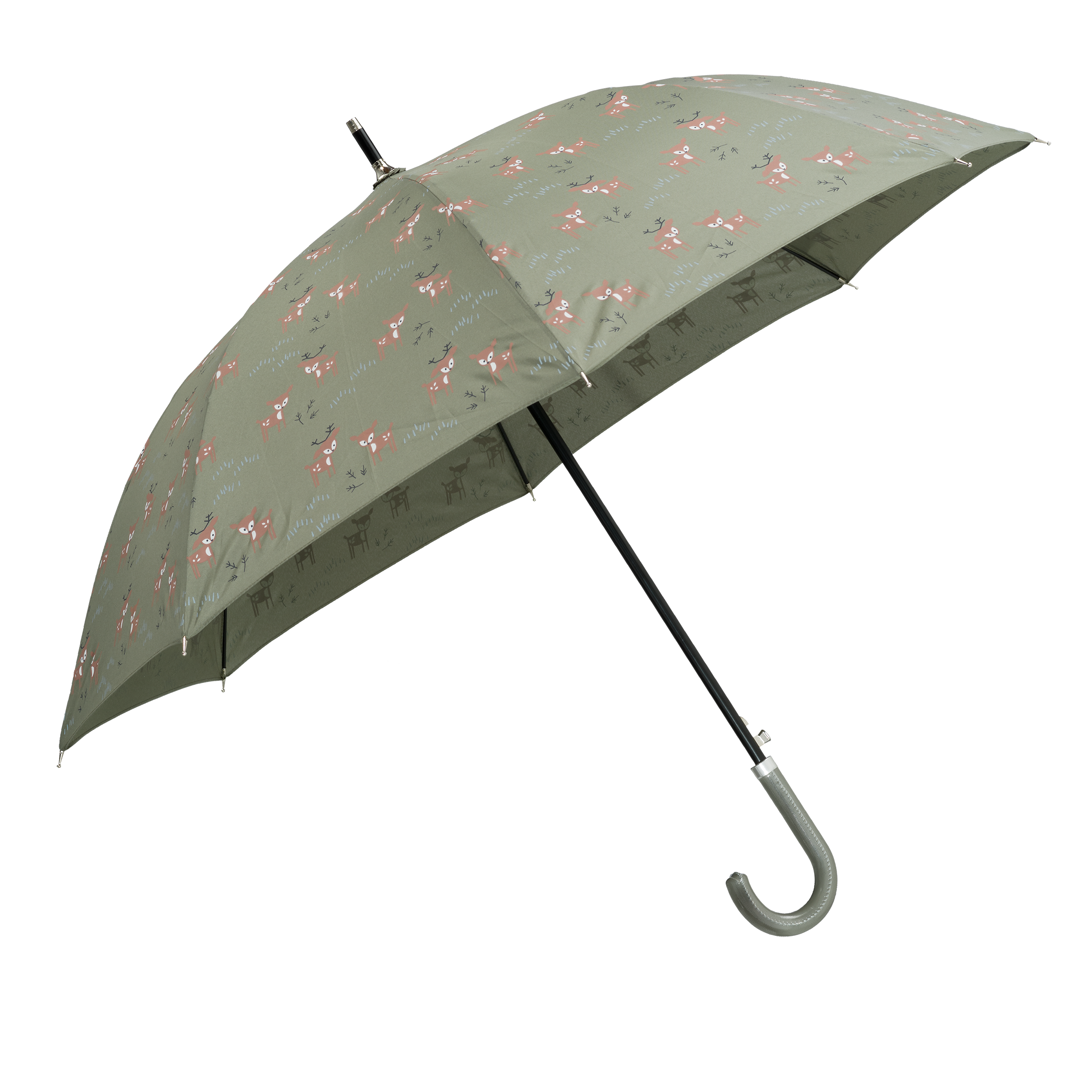 Fresk Kids Umbrella Super sturdy | Olive Deer