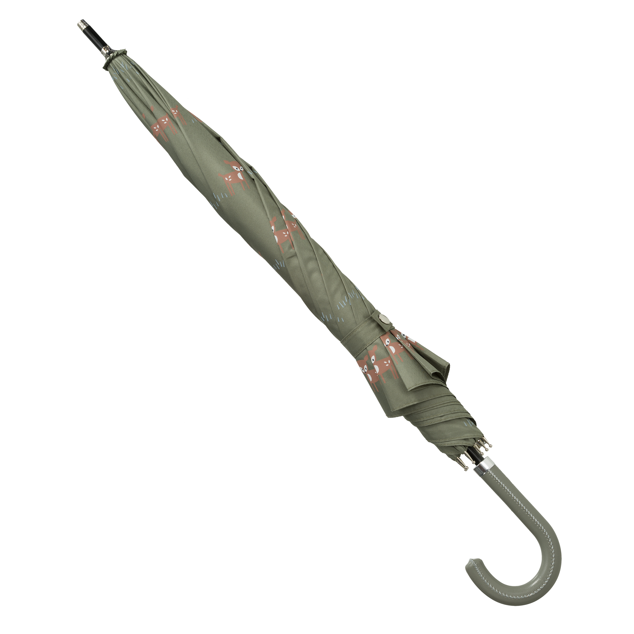 Fresk Kids Umbrella Super sturdy | Olive Deer