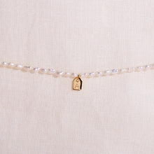 Galore Personalized Bracelet Pearl & Tag | Gold Women