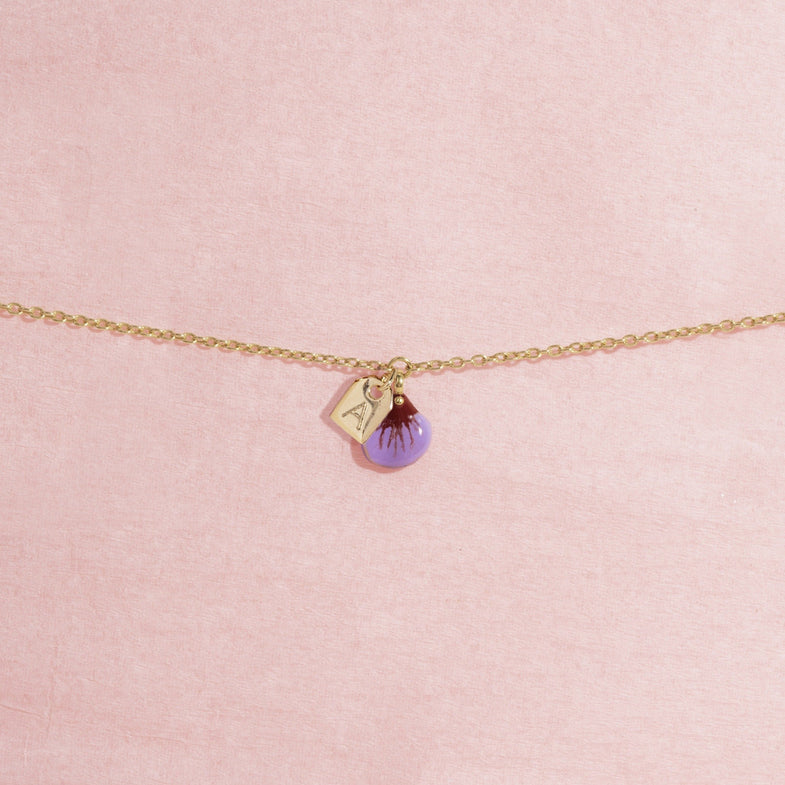 Galore Personalized Bracelet Part Of Me | Gold & Violet Capite