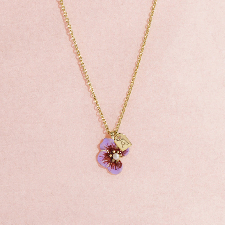 Galore Personalized Chain Part Of Me | Gold & Violet Women