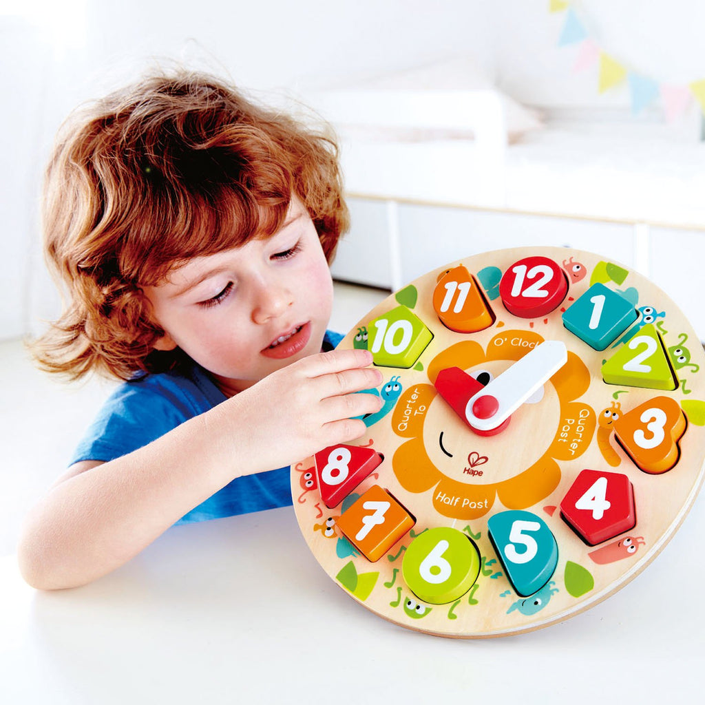 Hape Wooden Puzzle | Clock