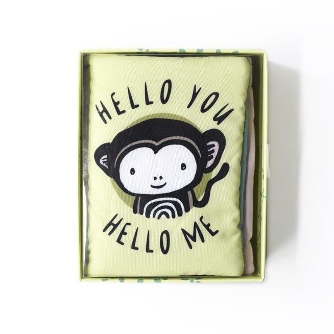 Wee Gallery Baby Soft Mirror Book | Hello You Hello Me *