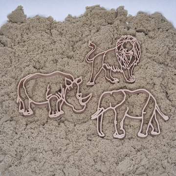 Grennn mold accessories | Animal Cutters safari