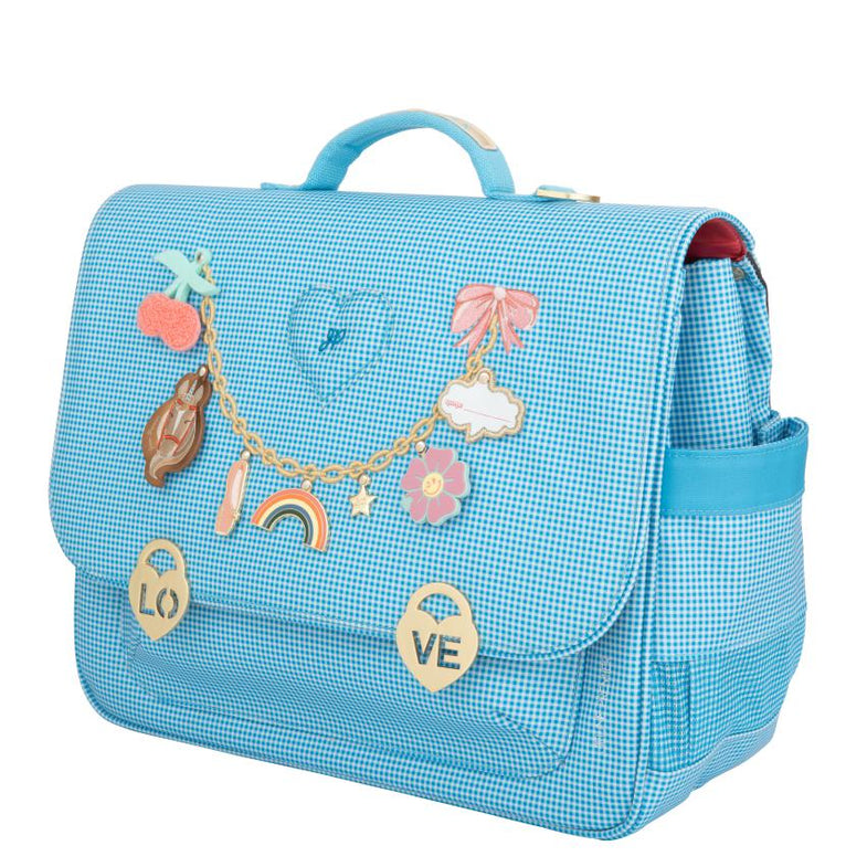 Jeune Premier It Bag Midi | Vichy Love Blue