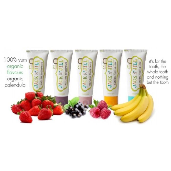 Jack N 'Jill Organic Toothpaste - Berries and Cream