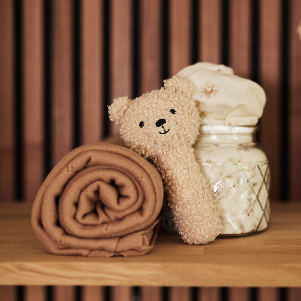 Jollein Rattle | Teddy Bear natural