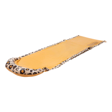 Swim Essentials water slide inflatable | Beige leopard print