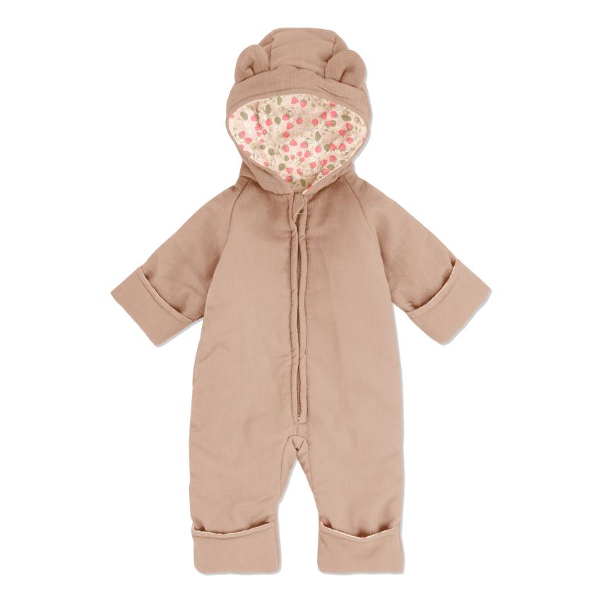 Konges Sløjd Teddy Suit Onesie | Maple Sugar