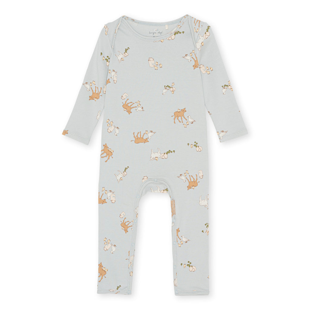 Konges Sløjd Classic Onesie | Farm Blue