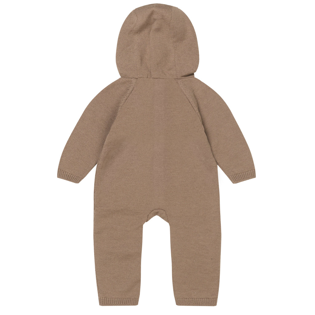 Konges Sløjd Tomama Onesie With Hood | Stone *