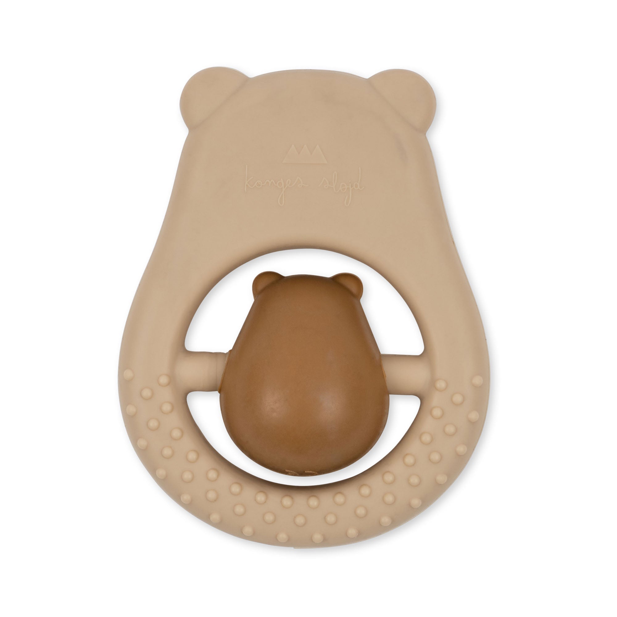 Konges Sløjd bite toy tether | Cream