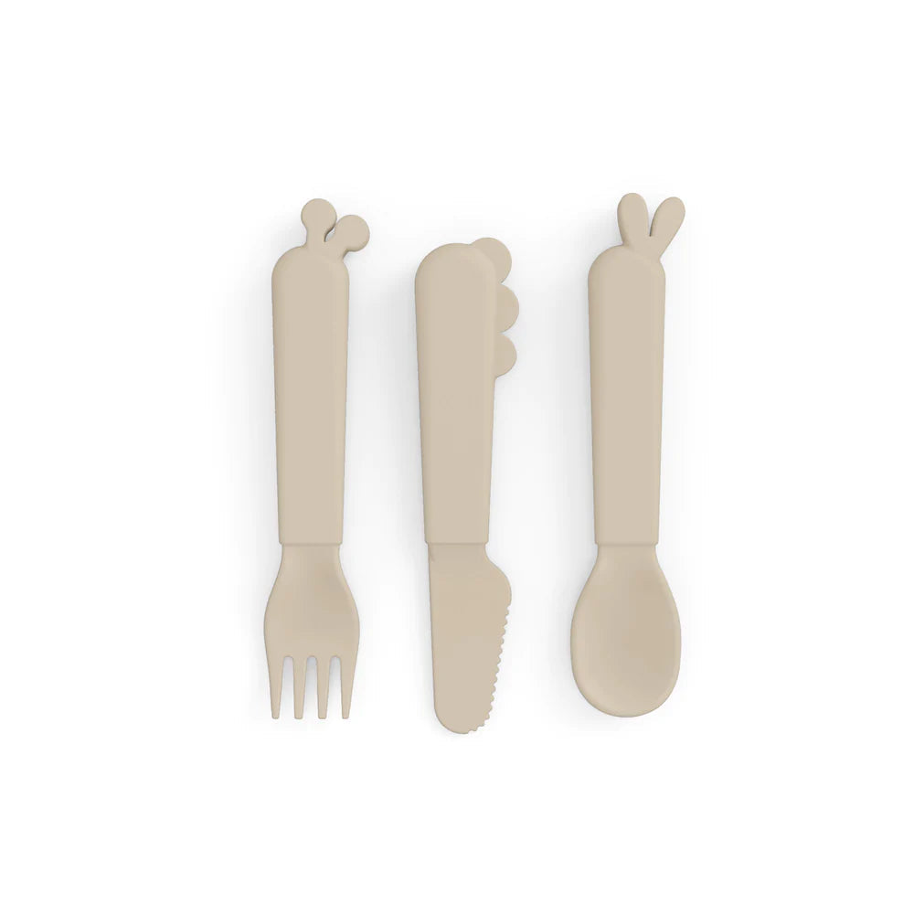 Done by Deer Kiddish Cutlery set | Deer Friends Sand