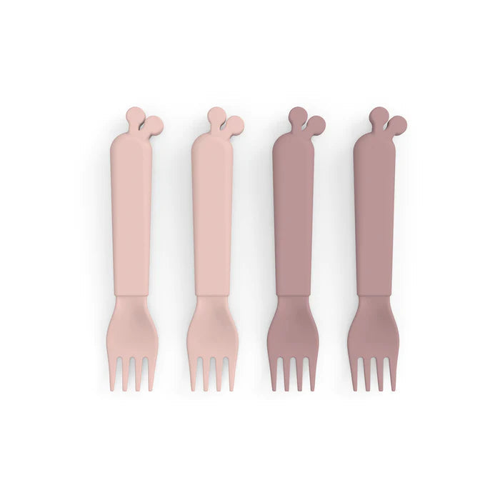 Done by Deer Kiddish Forken Set 4st Raffi Powder