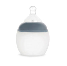 Elhée Silicone Baby Bottle 150 ml | Blue Grey