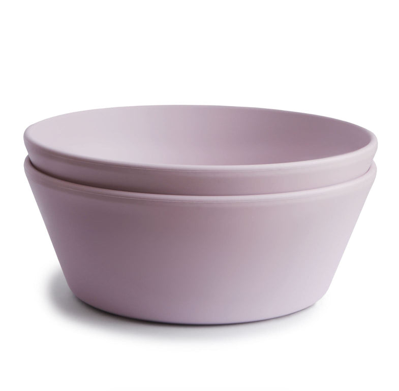 Mushie Set 2 Bowls around | Soft lilac