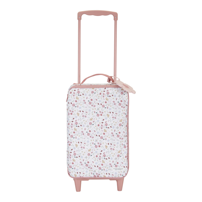 Little Dutch Children's suitcase Trolley | Flowers & Butterflies