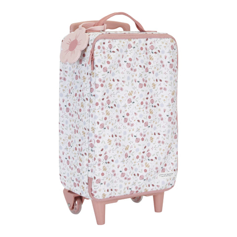 Little Dutch Children's suitcase Trolley | Flowers & Butterflies