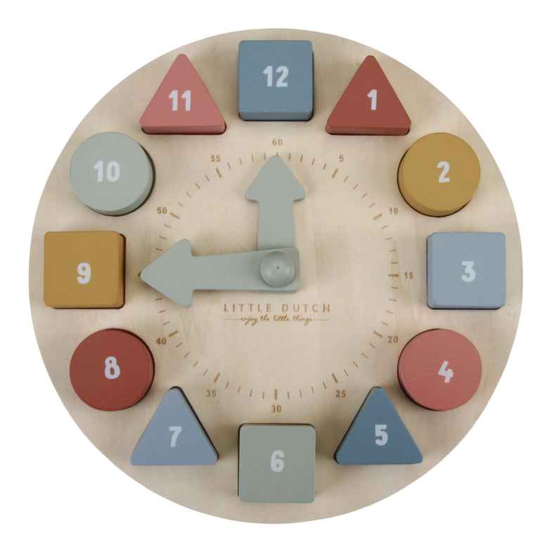 Little Dutch Puzzle Clock Read