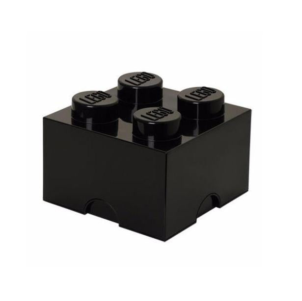 Lego Storage Box Brick 4 Black