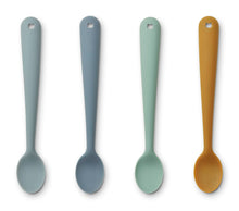 Liewood Siv Feeding Spoon 4-Pack | Blue Multi Mix