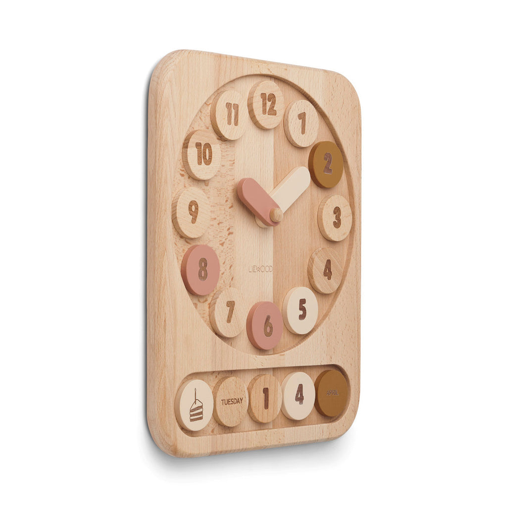 Liewood Yelena Toy Clock | Rose Multi Mix