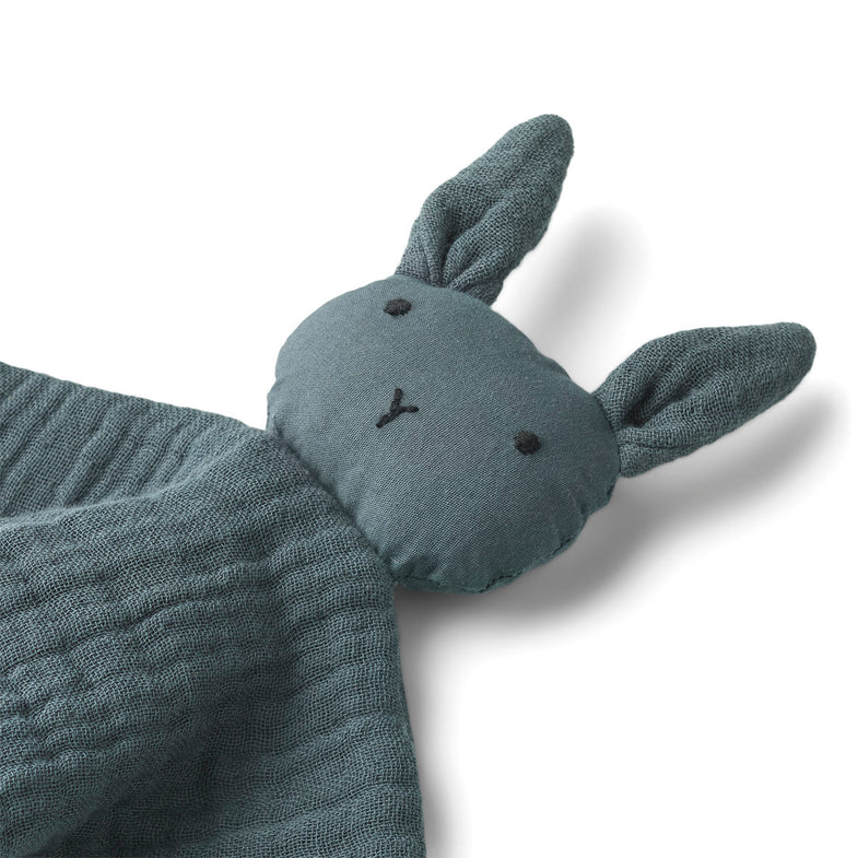 Liewood Amaya Cuddle cloth - Cuddle Teddy Cloth Rabbit | Whale blue