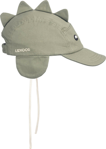 Liewood Baby Cap | Dino Faune Green