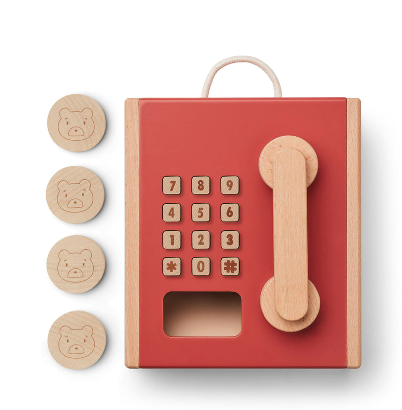 Liewood Rufus Payphone | Apple Red /Pale Tuscany Rose