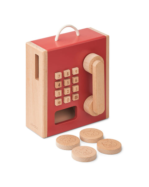 Liewood Rufus Payphone | Apple Red /Pale Tuscany Rose