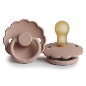 Frigg Daisy Latex Pacifier 0-6m | Blush