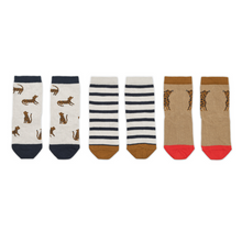 Liewood Silas Socks 4 Pack | Leopard Sandy