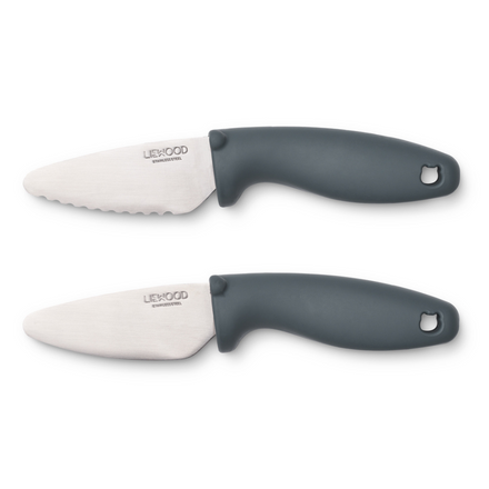 Liewood Perry cut knife set | Whale blue