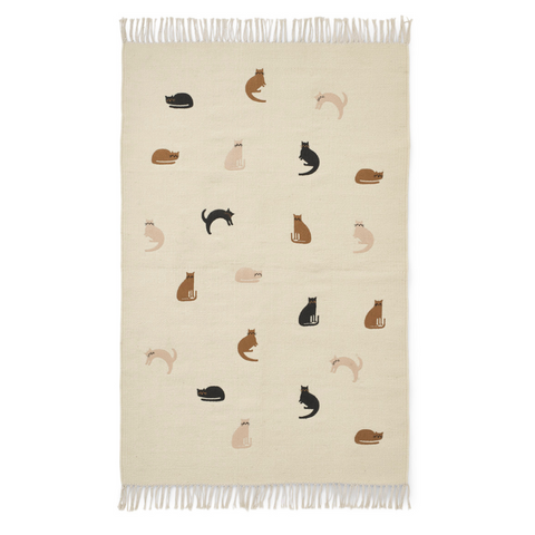 Liewood Bent Carpet Small | Cat /Apple Blossom Mix
