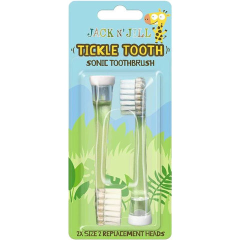 Jack N 'Jill Organic Electric Toothbrush 0-3Y - Tickle Tooth Attachments