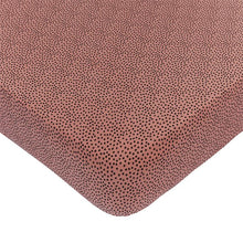 Mies & Co Cot Foxress Button 60x120 | Cozy Dots Redwood