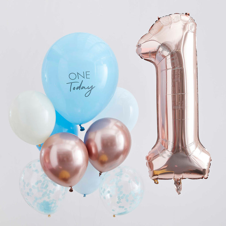 Ginger Ray Balloons Set | 1st Birthday