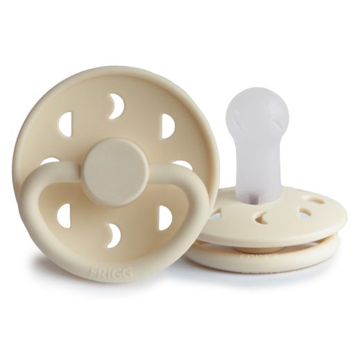 Frigg Moon Silicone pacifier 0-6m | Cream Night